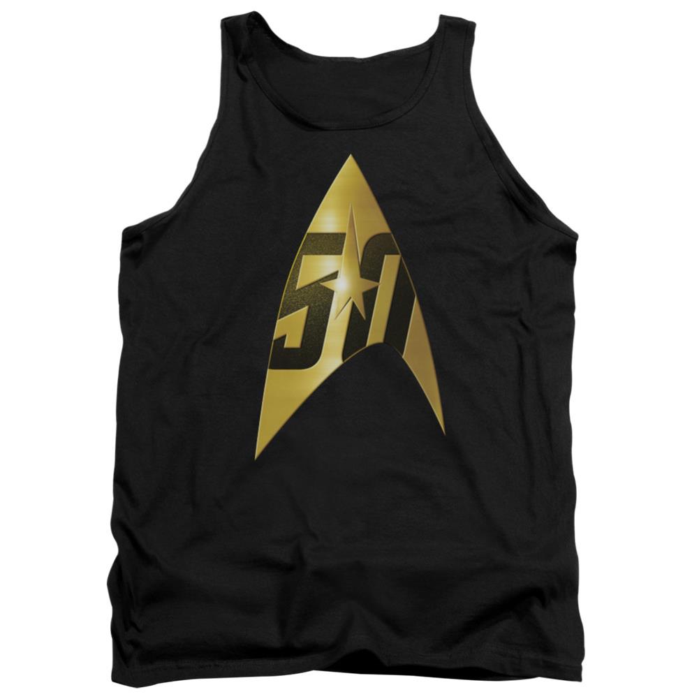 Star Trek 50th Anniversary Delta Men's 18/1 Cotton Tank Top