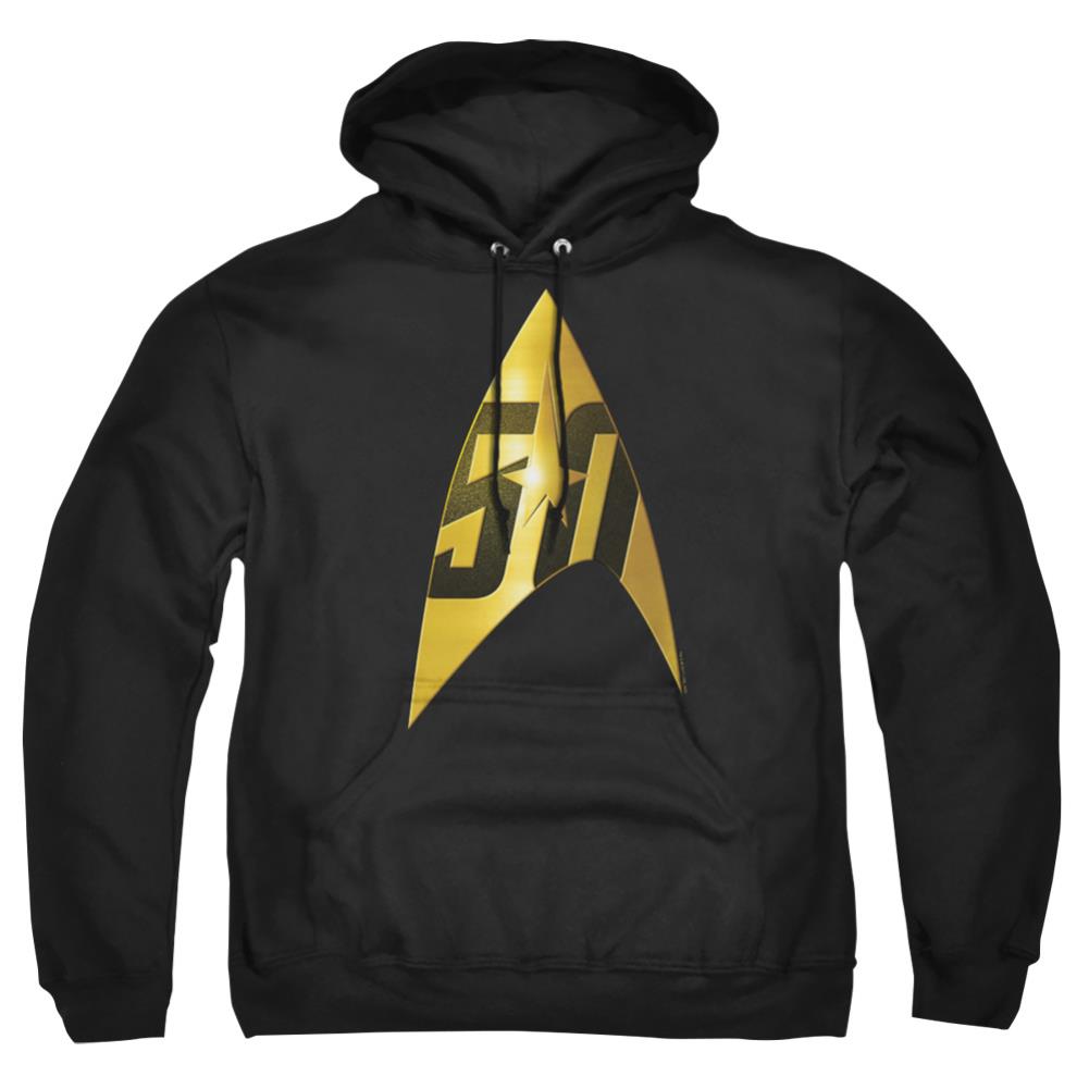 Star Trek 50th Anniversary Delta Men's Pull-Over 75 25 Poly Hoodie