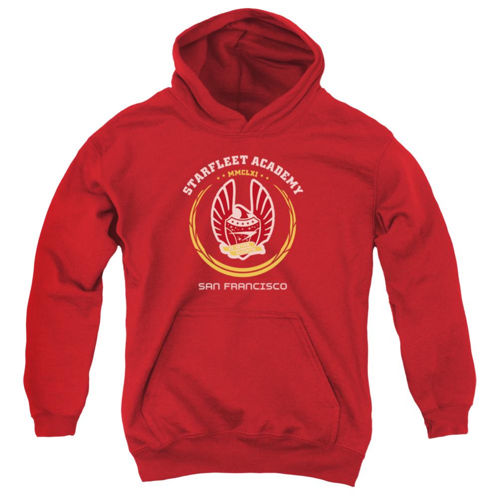 Star Trek Academy Heraldry Youth Cotton Poly Pull-Over Hoodie