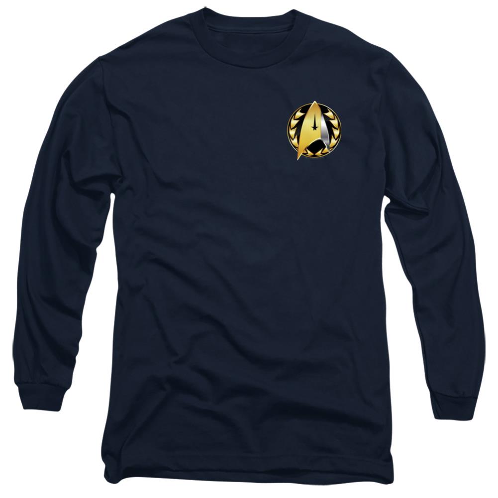 Star Trek Admiral Badge Men's 18/1 Cotton Long-Sleeve T-Shirt