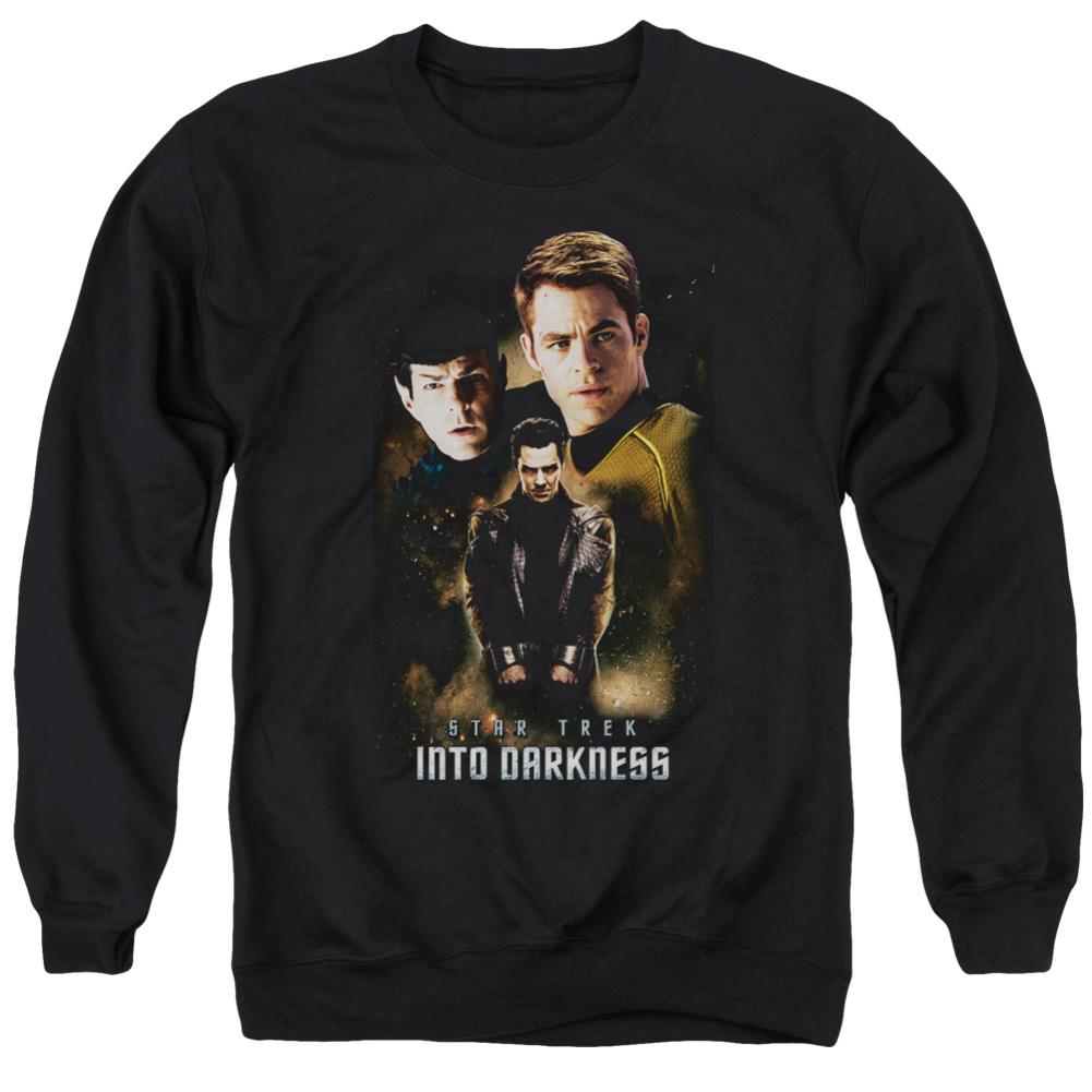 Star Trek Aftermath Men's Crewneck 50 50 Poly Long-Sleeve T-Shirt