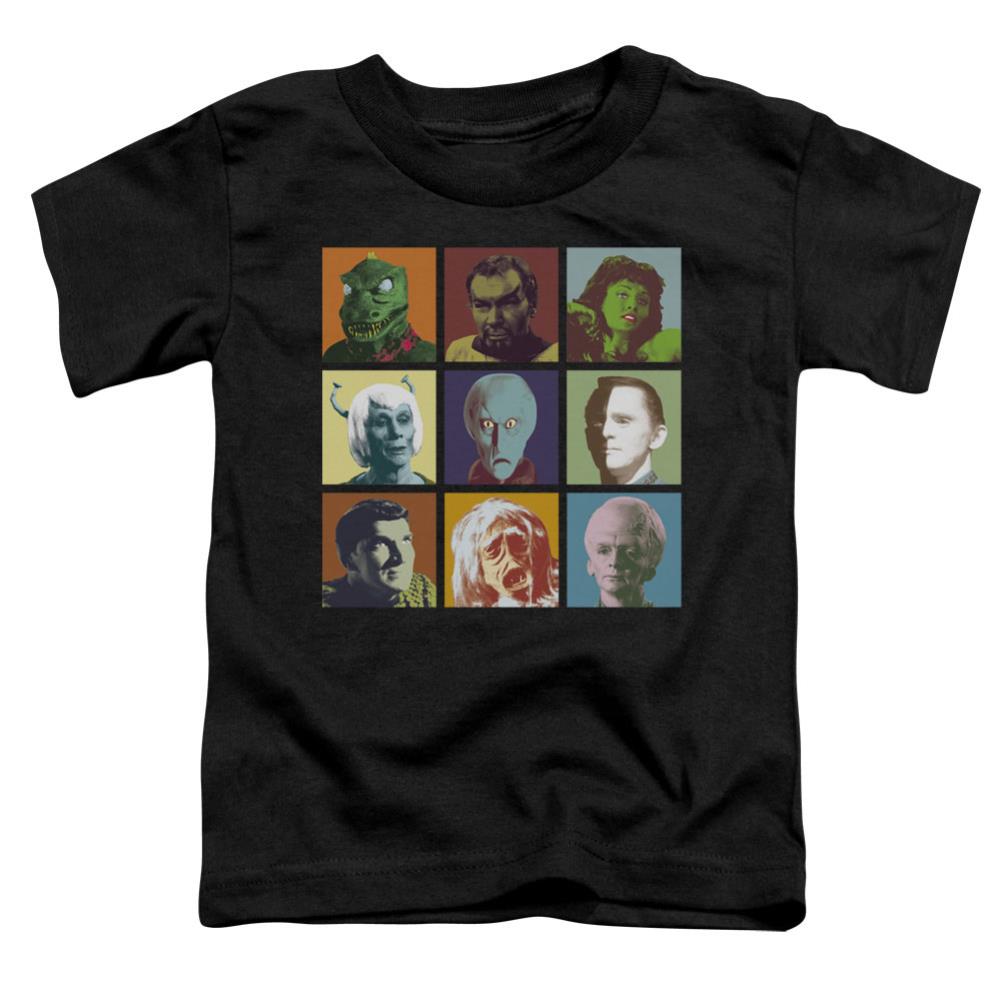 Star Trek Alien Squares Toddler 18/1 Cotton Short-Sleeve T-Shirt