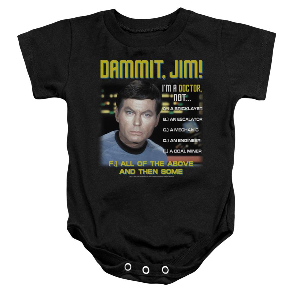 Star Trek All Of The Above Infant's Cotton SS Snapsuit