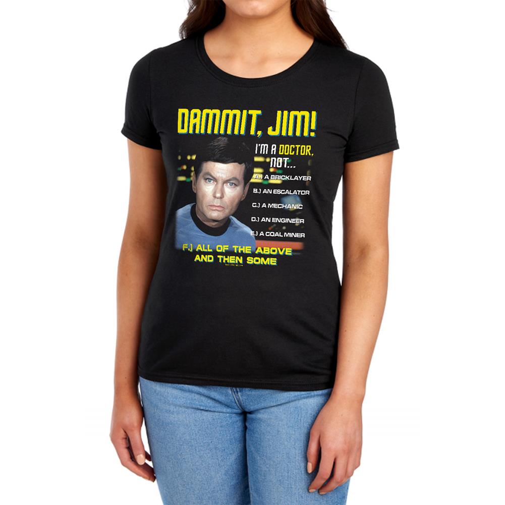 Star Trek All Of The Above Women's 18/1 Cotton Short-Sleeve T-Shirt