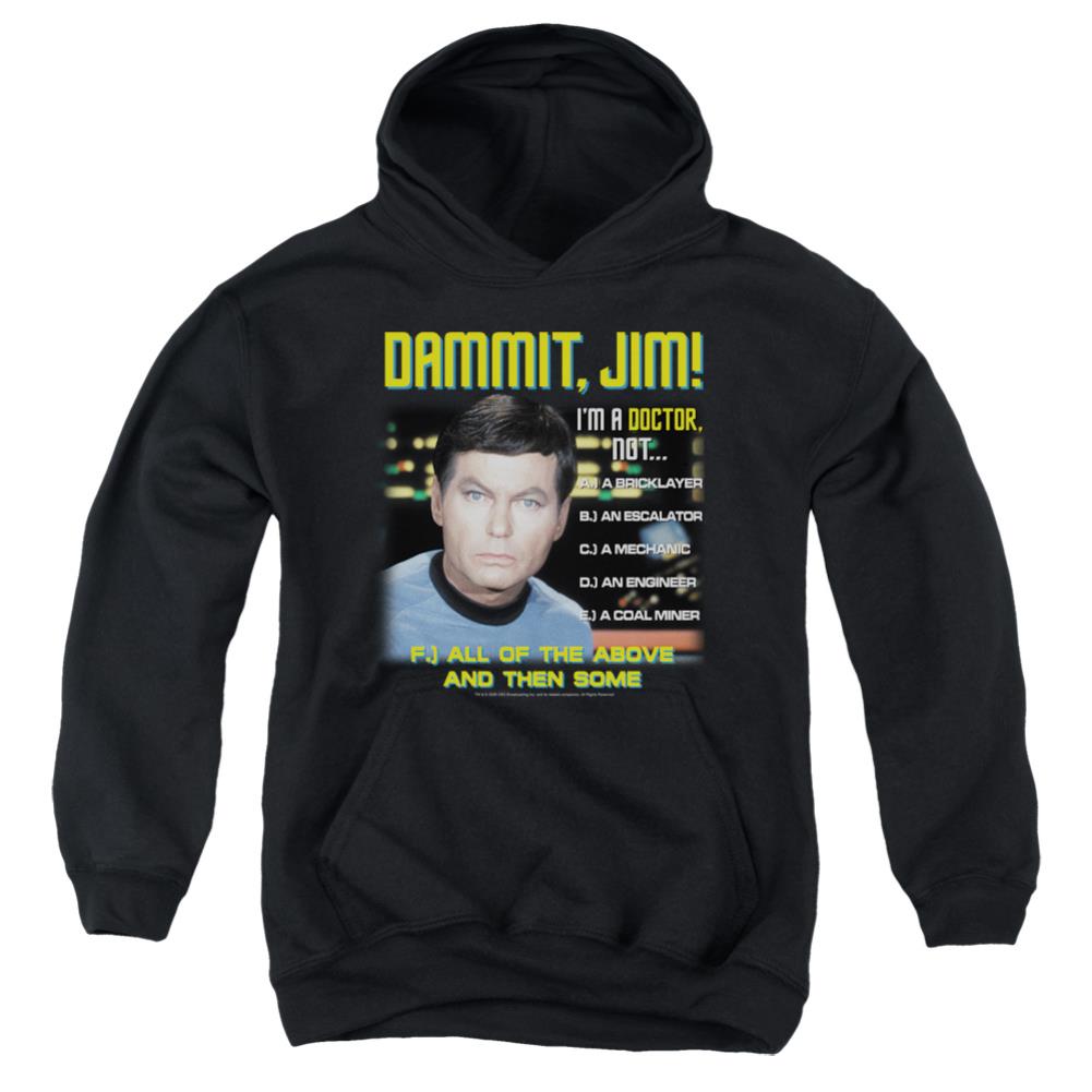 Star Trek All Of The Above Youth Cotton Poly Pull-Over Hoodie