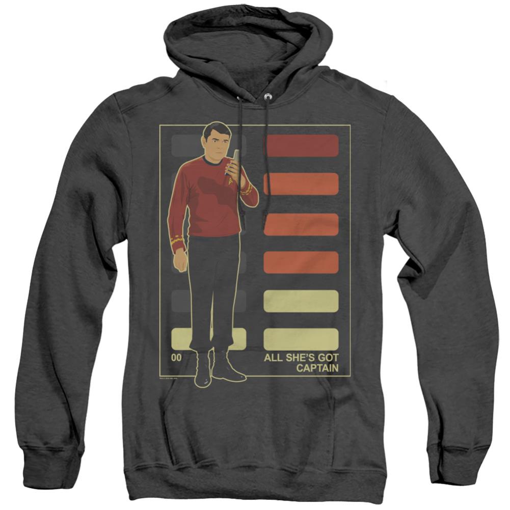 Star Trek All She's Got Captain Men's Pull-Over Hoodie