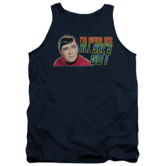 Star Trek All She's Got Men's 18/1 Cotton Tank Top