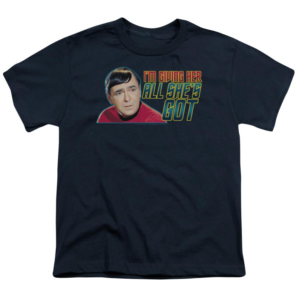 Star Trek All She's Got Youth 18/1 100% Cotton Short-Sleeve T-Shirt