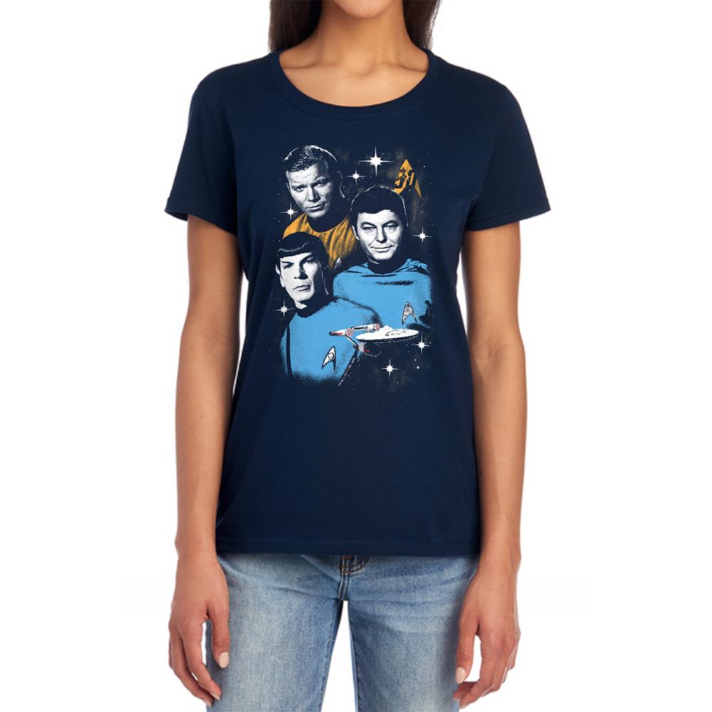 Star Trek All Star Crew Women's 18/1 Cotton Short-Sleeve T-Shirt