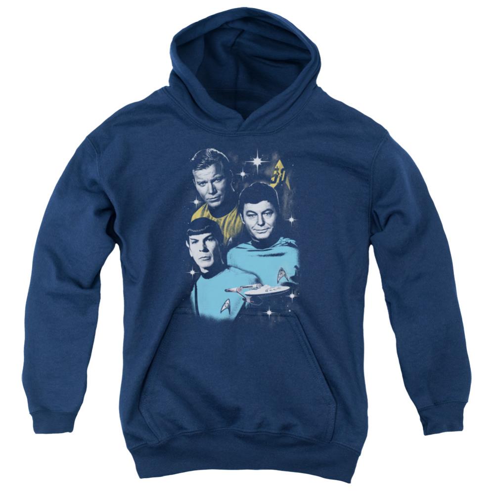 Star Trek All Star Crew Youth Cotton Poly Pull-Over Hoodie