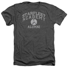 Star Trek Alumni Men's 30/1 Heather 60 40 Poly Short-Sleeve T-Shirt