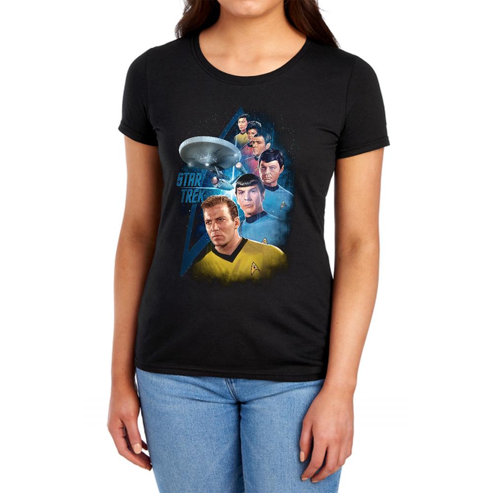 Star Trek Among The Stars Women's 18/1 Cotton Short-Sleeve T-Shirt