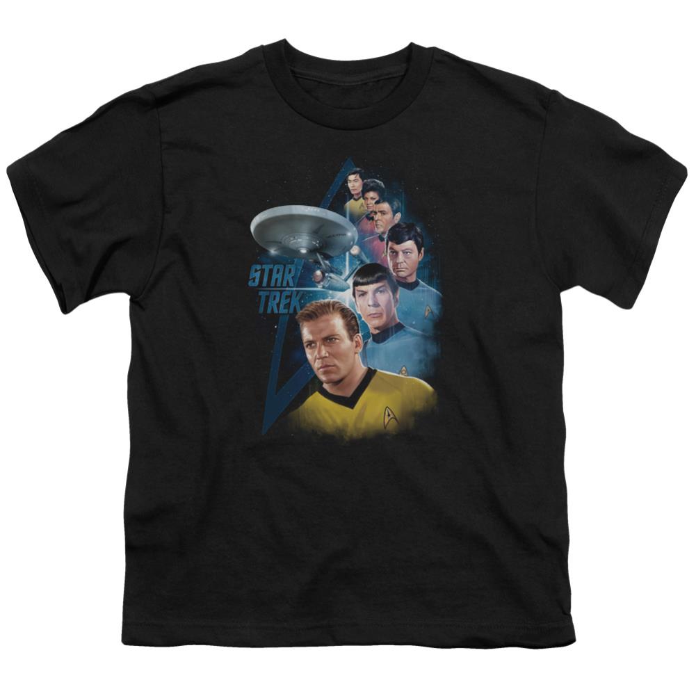 Star Trek Among The Stars Youth 18/1 100% Cotton Short-Sleeve T-Shirt