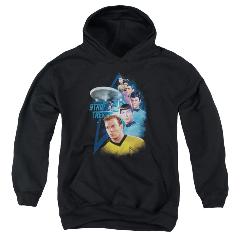 Star Trek Among The Stars Youth Cotton Poly Pull-Over Hoodie