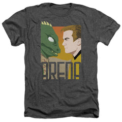 Star Trek Arena Men's 30/1 Heather 60 40 Poly Short-Sleeve T-Shirt