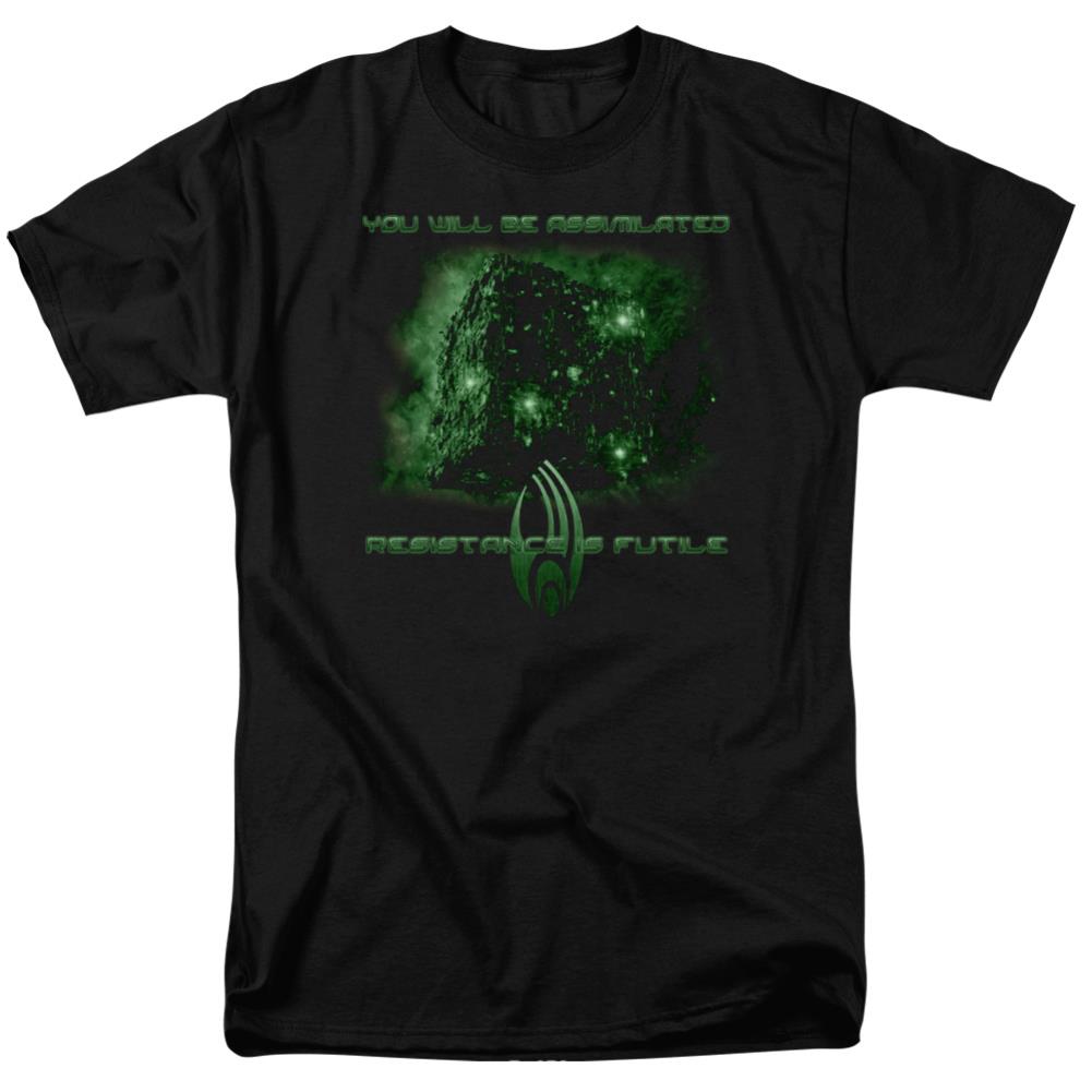 Star Trek Assimilate Men's 18/1 Cotton Short-Sleeve T-Shirt