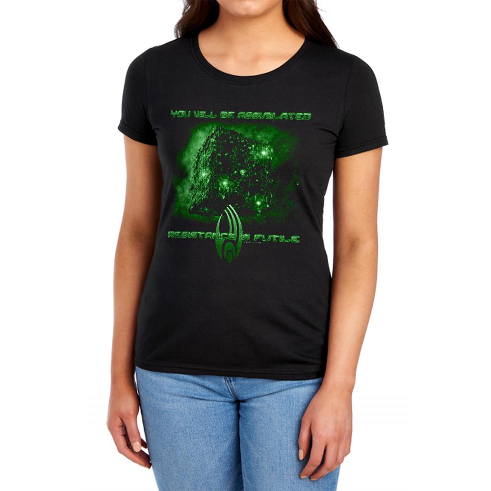 Star Trek Assimilate Women's 18/1 Cotton Short-Sleeve T-Shirt