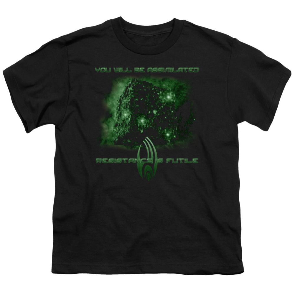 Star Trek Assimilate Youth 18/1 100% Cotton Short-Sleeve T-Shirt