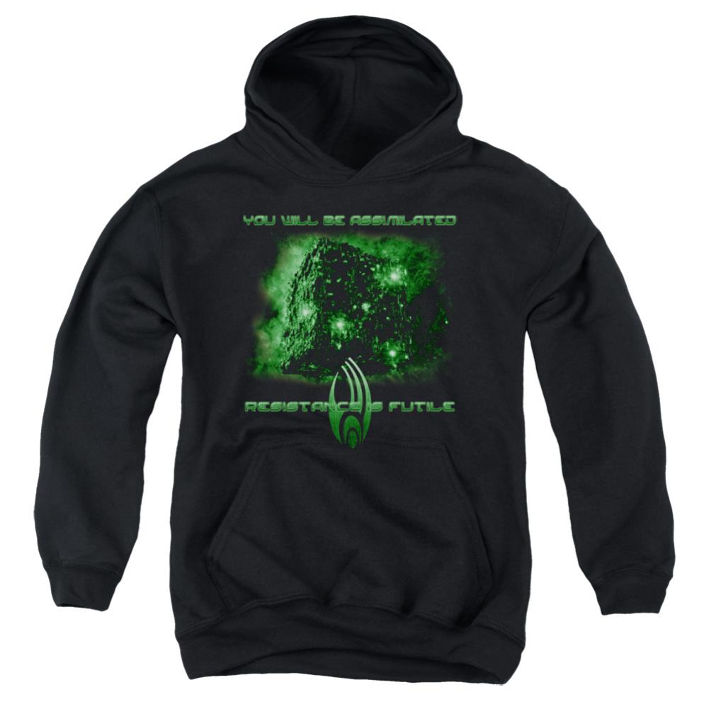 Star Trek Assimilate Youth Cotton Poly Pull-Over Hoodie