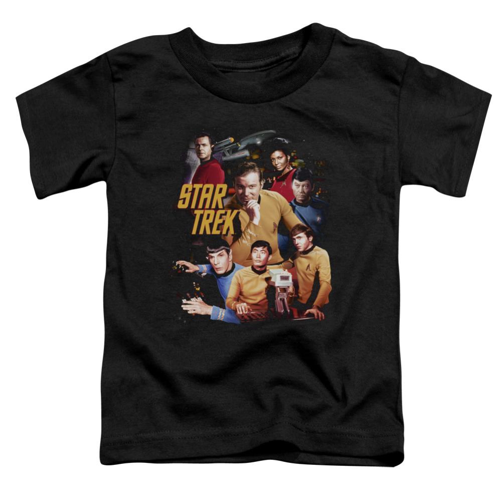 Star Trek At The ControLong-Sleeve T-Shirtoddler 18/1 Cotton Short-Sleeve T-Shirt