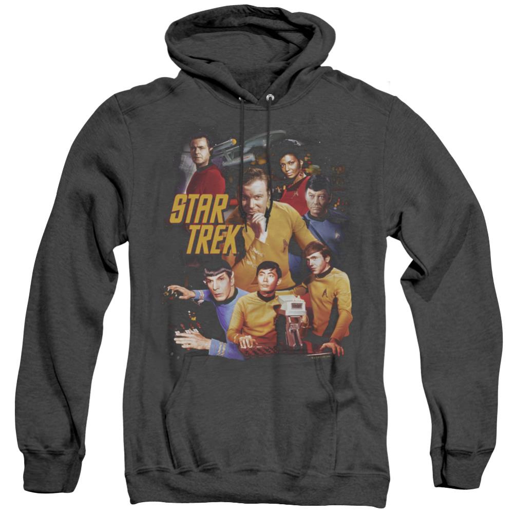 Star Trek At The Controls Men's Pull-Over Hoodie