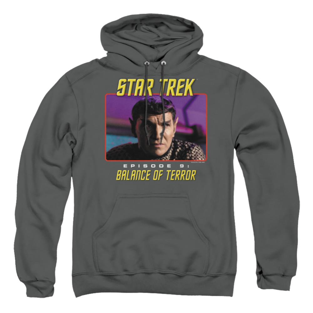 Star Trek Balance Of Terror Men's Pull-Over 75 25 Poly Hoodie