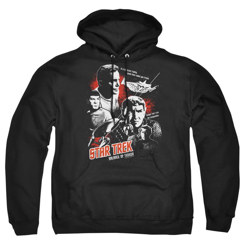 Star Trek Balance Of Terror Men's Pull-Over 75 25 Poly Hoodie