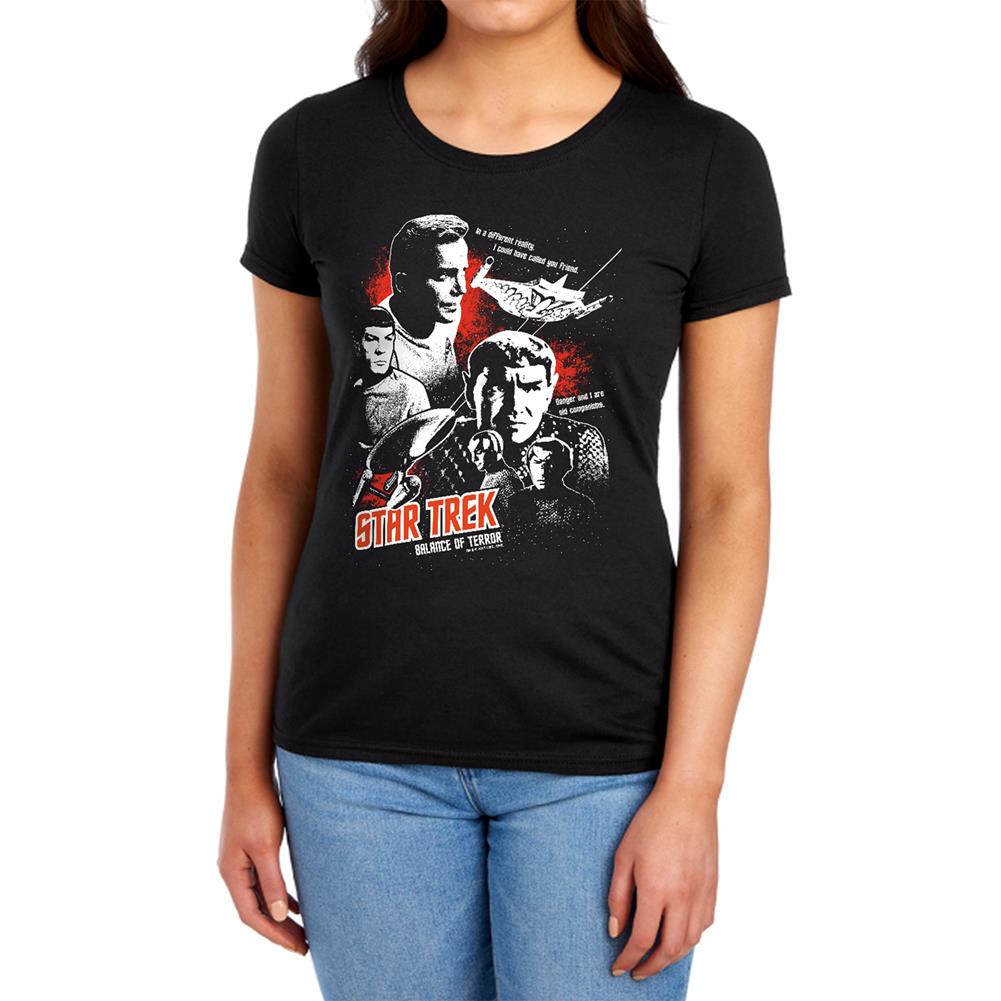 Star Trek Balance Of Terror Women's 18/1 Cotton Short-Sleeve T-Shirt
