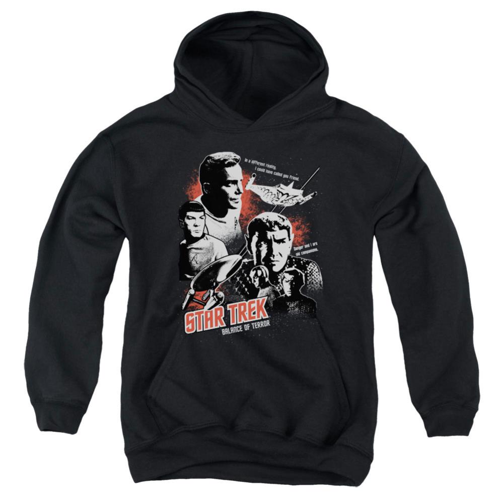 Star Trek Balance Of Terror Youth Cotton Poly Pull-Over Hoodie