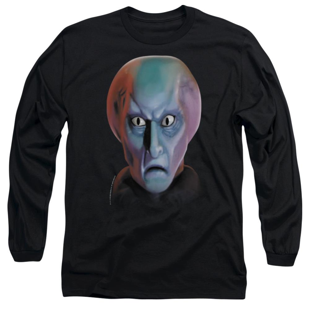 Star Trek Balok Head Men's 18/1 Cotton Long-Sleeve T-Shirt