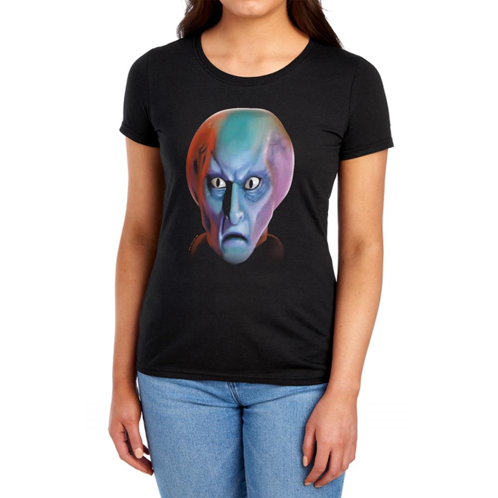 Star Trek Balok Head Women's 18/1 Cotton Short-Sleeve T-Shirt