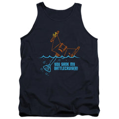 Star Trek Battlecruiser Men's 18/1 Cotton Tank Top