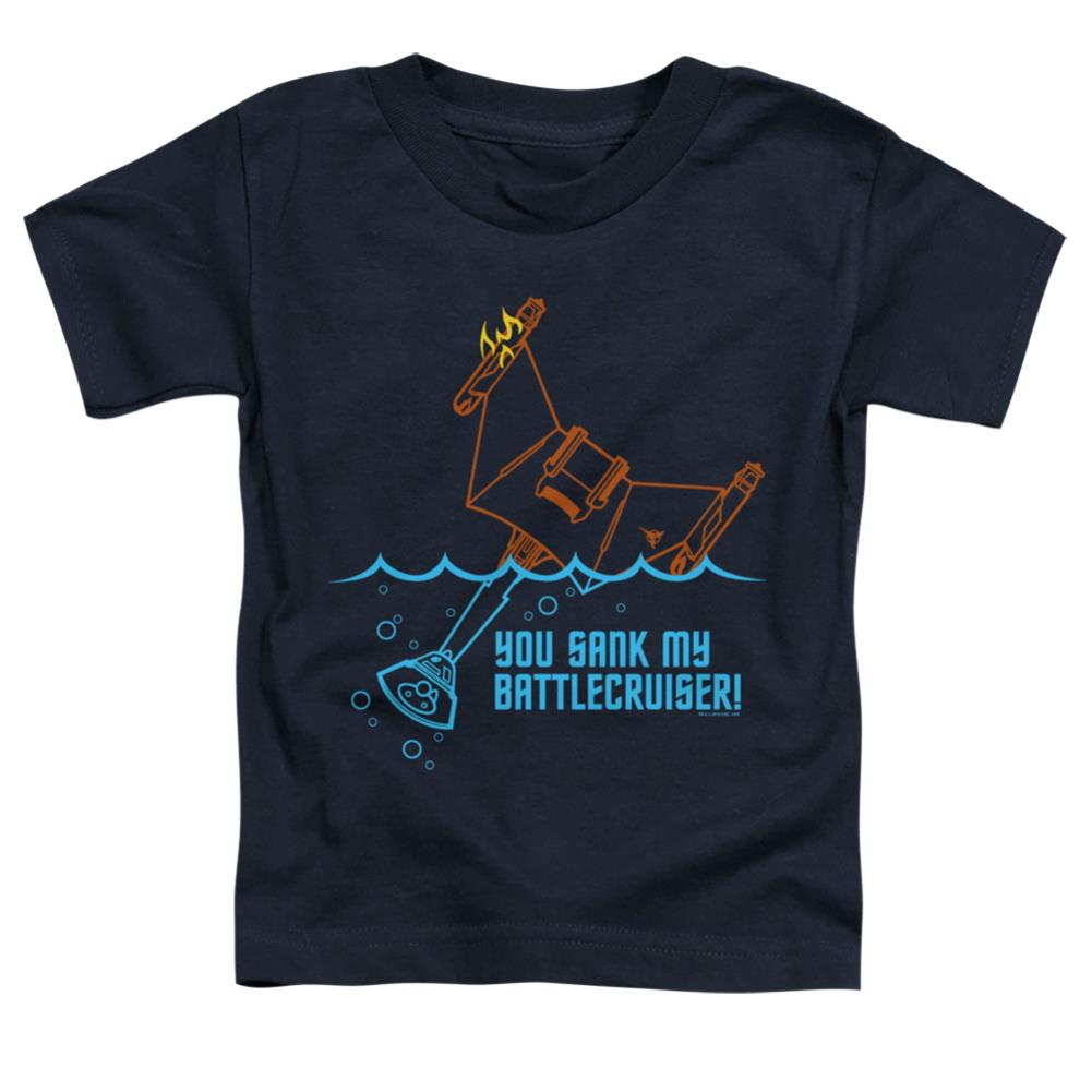 Star Trek Battlecruiser Toddler 18/1 Cotton Short-Sleeve T-Shirt