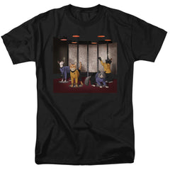 Star Trek Beam Meow Up Men's 18/1 Cotton Short-Sleeve T-Shirt