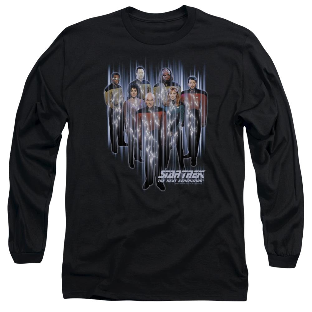 Star Trek Beam Us Up Men's 18/1 Cotton Long-Sleeve T-Shirt