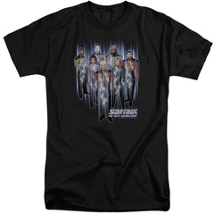 Star Trek Beam Us Up Men's 18/1 Tall Cotton Short-Sleeve T-Shirt