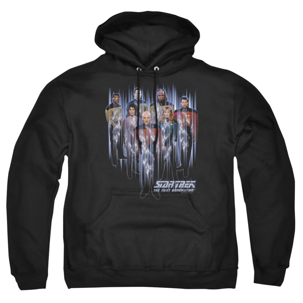 Star Trek Beam Us Up Men's Pull-Over 75 25 Poly Hoodie