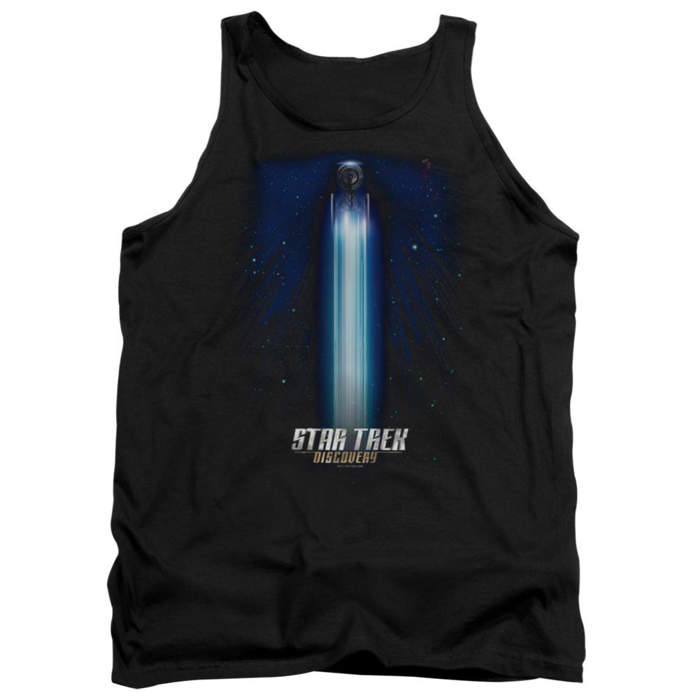 Star Trek Beams Men's 18/1 Cotton Tank Top