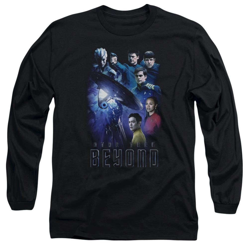 Star Trek Beyond Cast Men's 18/1 Cotton Long-Sleeve T-Shirt