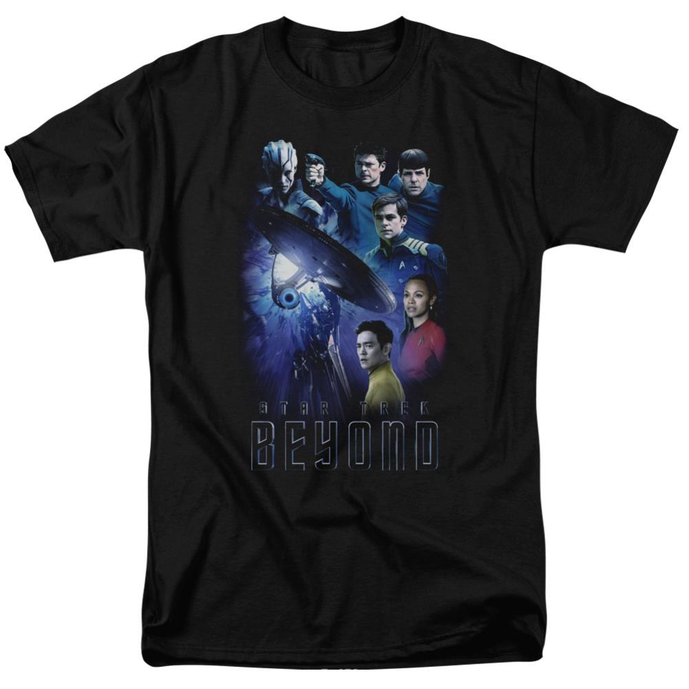 Star Trek Beyond Cast Men's 18/1 Cotton Short-Sleeve T-Shirt