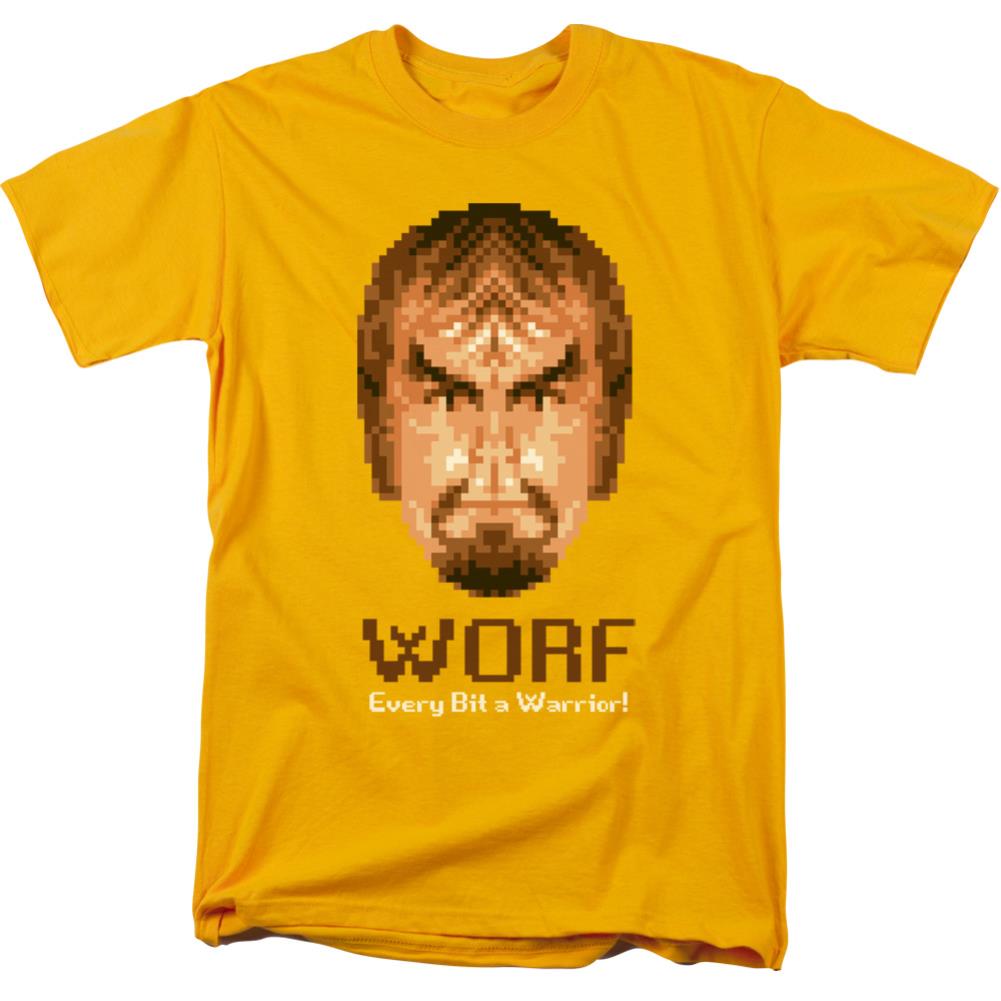 Star Trek Bit Warrior Men's 18/1 Cotton Short-Sleeve T-Shirt