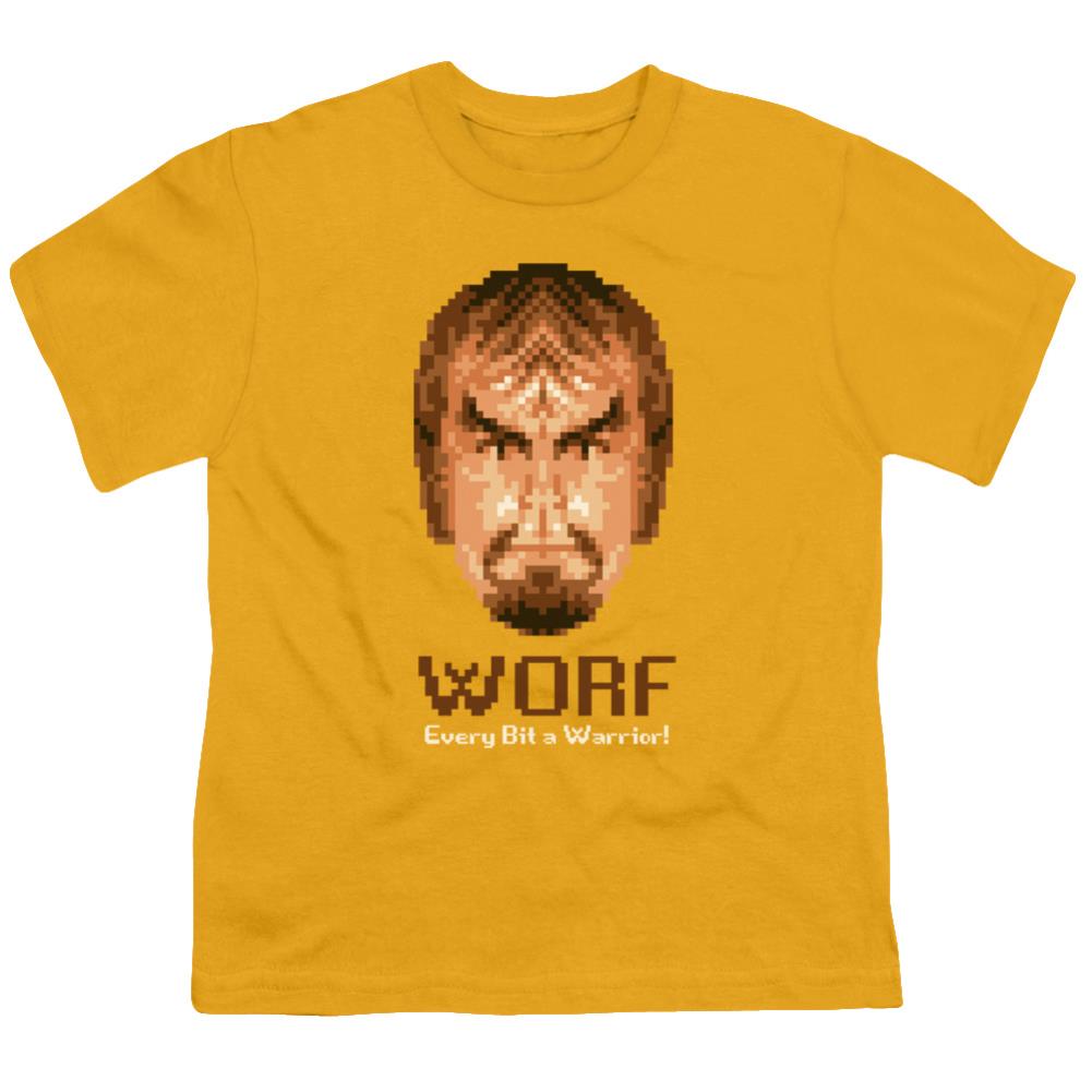 Star Trek Bit Warrior Youth 18/1 100% Cotton Short-Sleeve T-Shirt