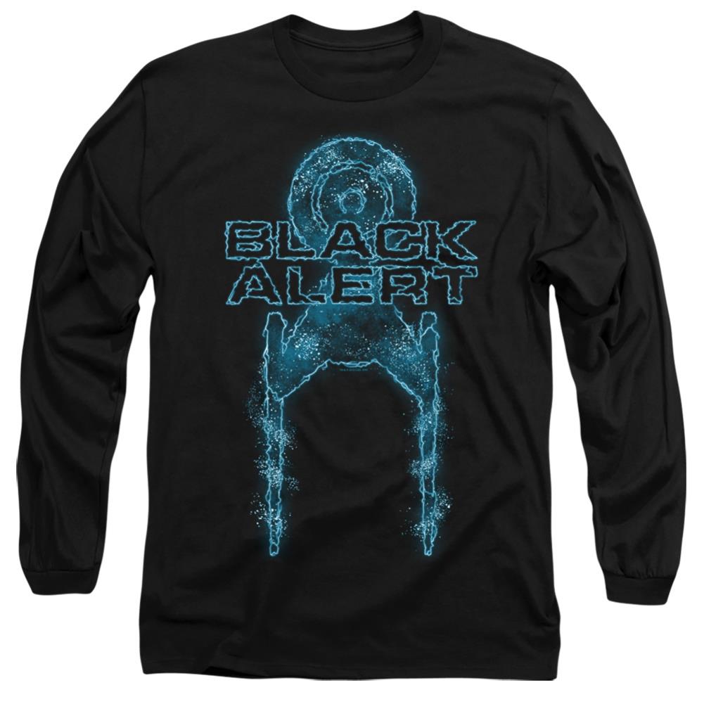 Star Trek Black Alert Men's 18/1 Cotton Long-Sleeve T-Shirt