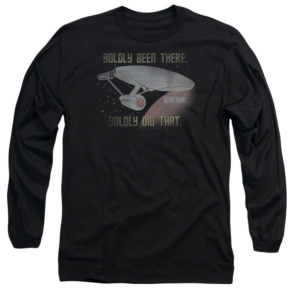 Star Trek Boldly Did That Men's 18/1 Cotton Long-Sleeve T-Shirt