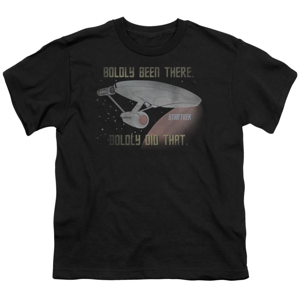 Star Trek Boldly Did That Youth 18/1 100% Cotton Short-Sleeve T-Shirt