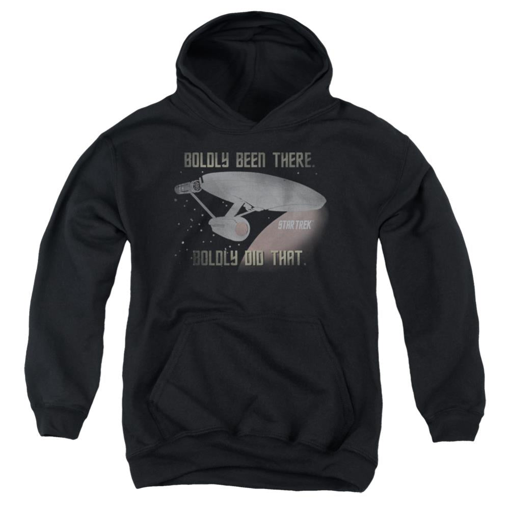 Star Trek Boldly Did That Youth Cotton Poly Pull-Over Hoodie