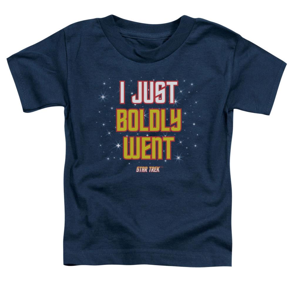 Star Trek Boldly Went Toddler 18/1 Cotton Short-Sleeve T-Shirt