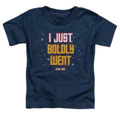 Star Trek Boldly Went Toddler 18/1 Cotton Short-Sleeve T-Shirt