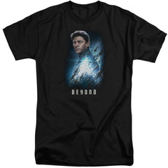 Star Trek Bones Poster Men's 18/1 Tall Cotton Short-Sleeve T-Shirt