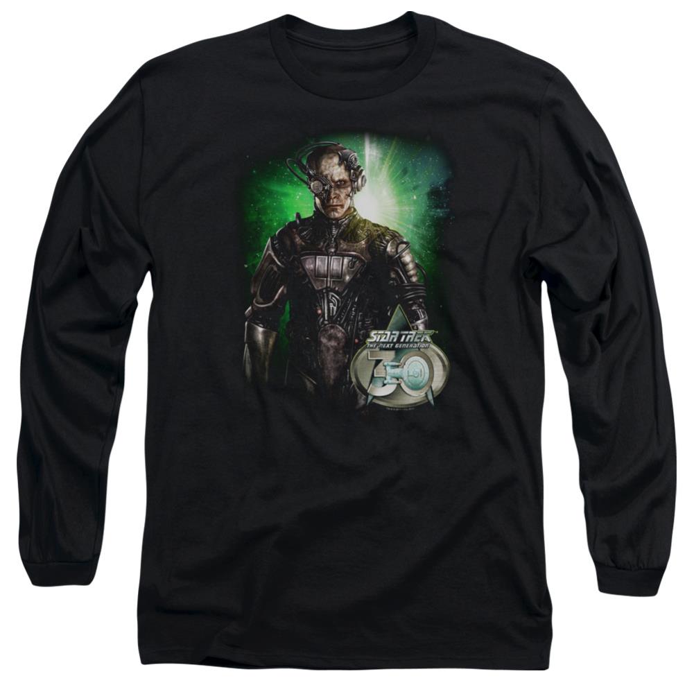 Star Trek Borg 30 Men's 18/1 Cotton Long-Sleeve T-Shirt